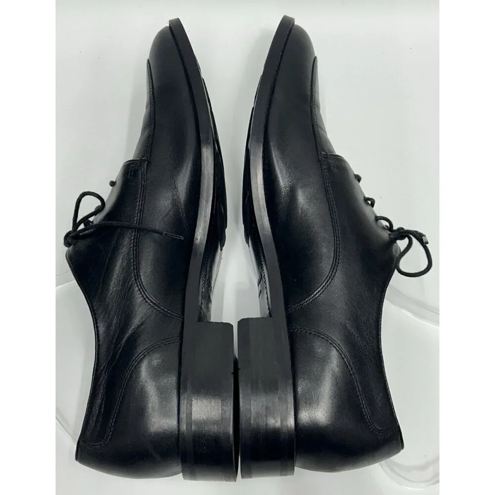 Cole Haan Grand Os Shoes Men’s Size 11.5M Lenox Hill Oxford Black Leather C11627